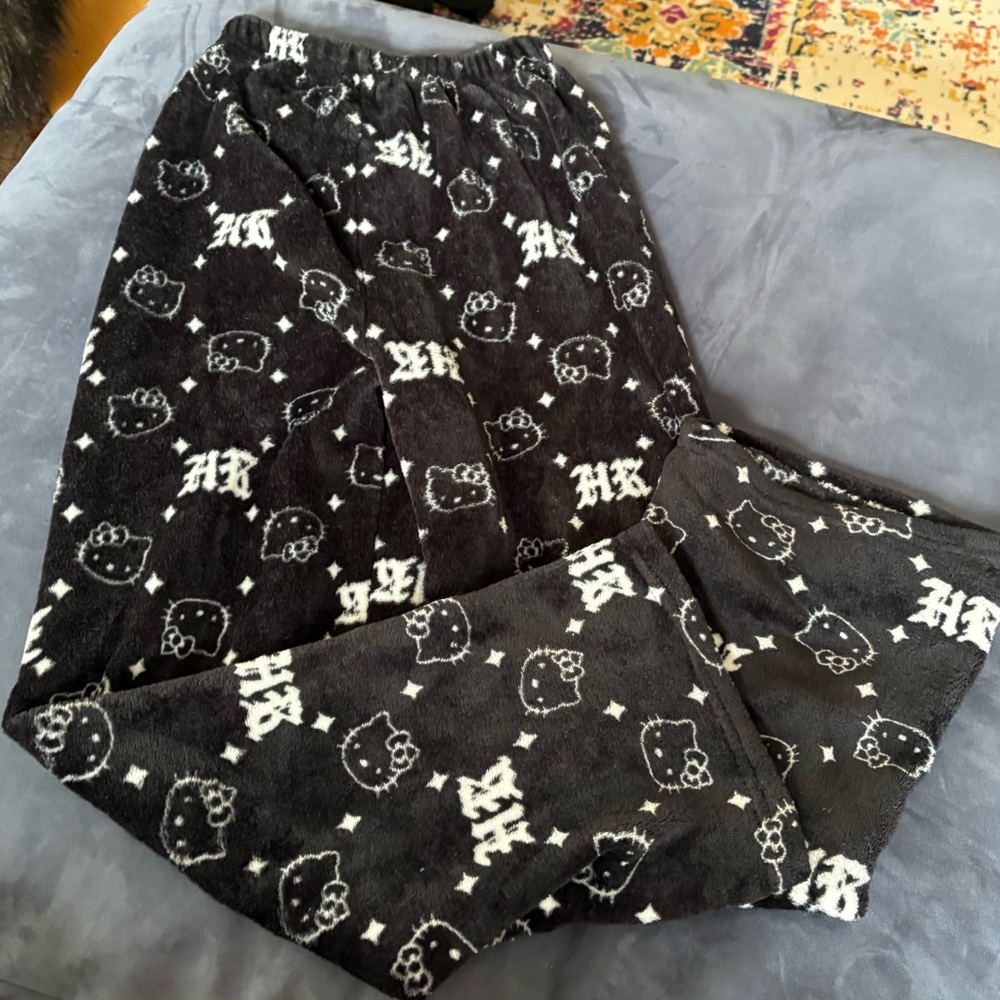 Hello Kitty Black and White Kids Joggers